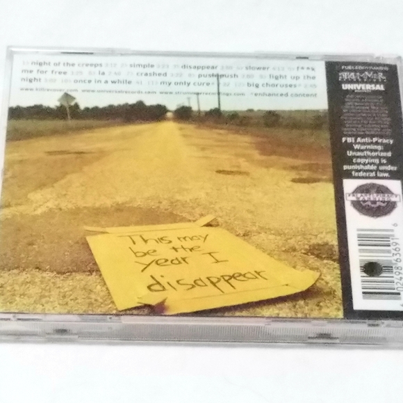 RECOVER - THIS MAY BE THE YEAR I DISAPPEAR - Picture 3 of 3